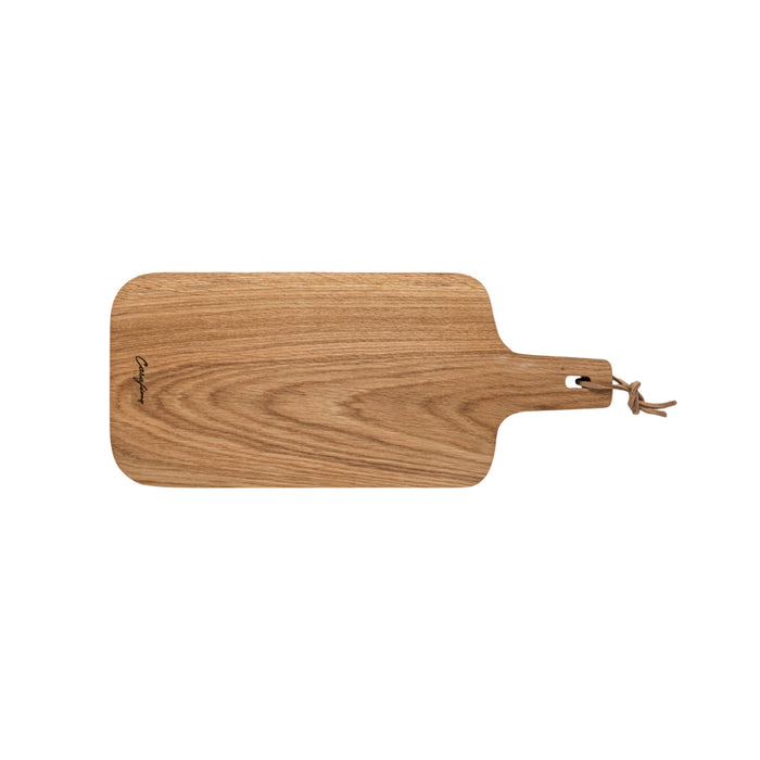 Oak Collection Mid Size Oak Cutting and Serving Board — overall form and detail