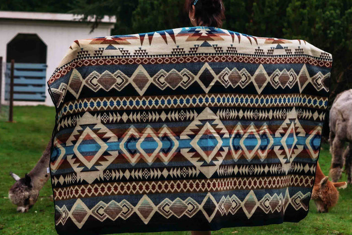 Pebble Creek Alpaca Wool Blanket