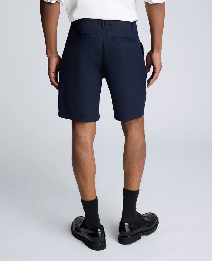 Performance Pleated Linen Short