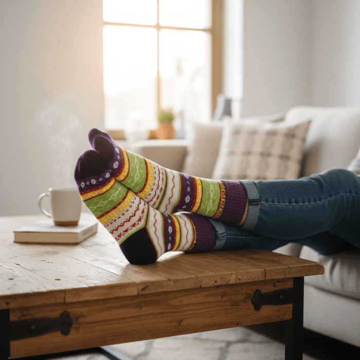 tragic-womens-full-length-socks-pack2-Sockscarving® Tragic Cushion Full-Length Edition (Pack of 5 | Women)-
