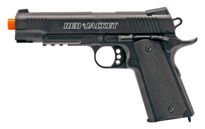 Red Jacket Airsoft Electric UZI and Handgun Set