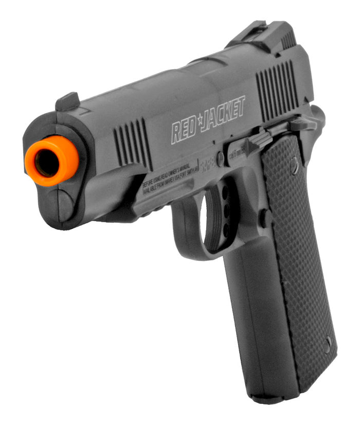 Red Jacket Airsoft Electric UZI and Handgun Set