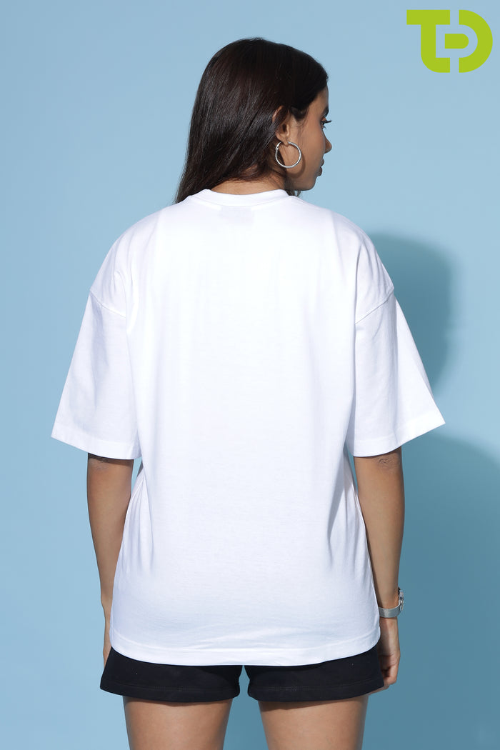 Relaxx White Oversized Tshirt