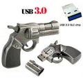 Revolver USB Flash Drive 3.0 Metal Memory Stick Pendrive 10x FASTER!