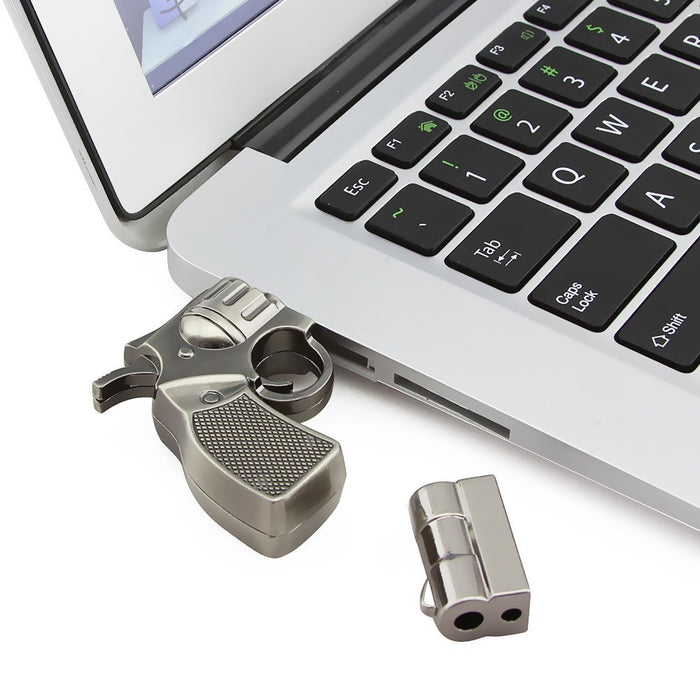 Revolver USB Flash Drive 3.0 Metal Memory Stick Pendrive 10x FASTER!