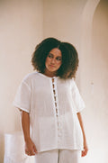 SAMPLE-Zayna Top - Cream