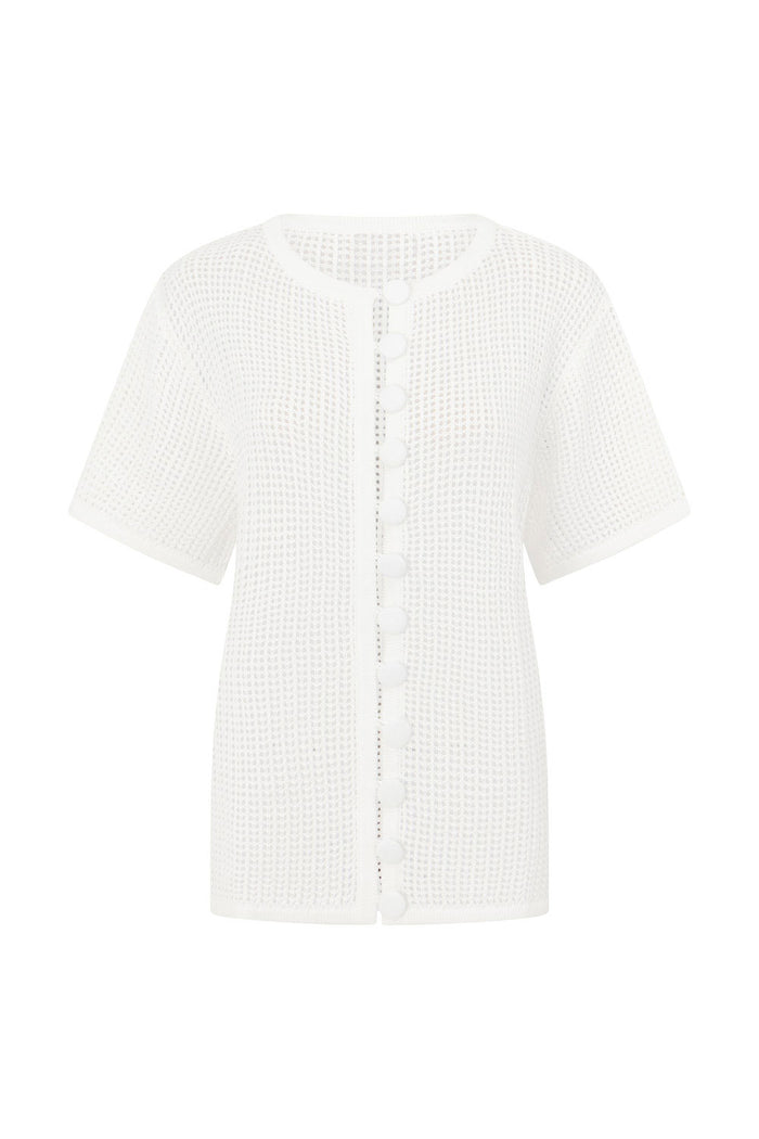 SAMPLE-Zayna Top - Cream