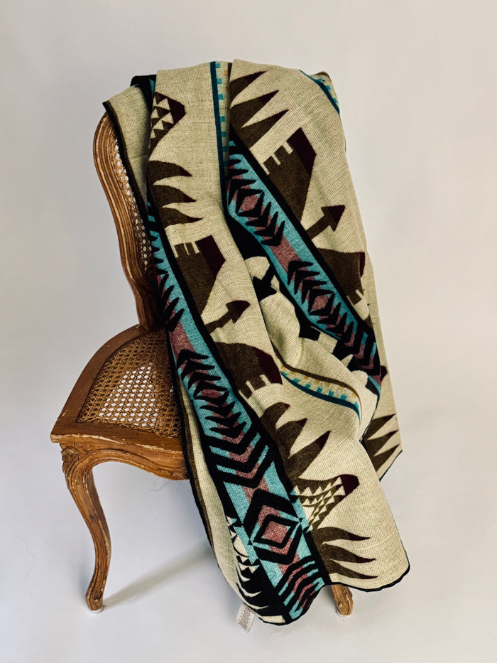 Santa Fe Alpaca Wool Blanket