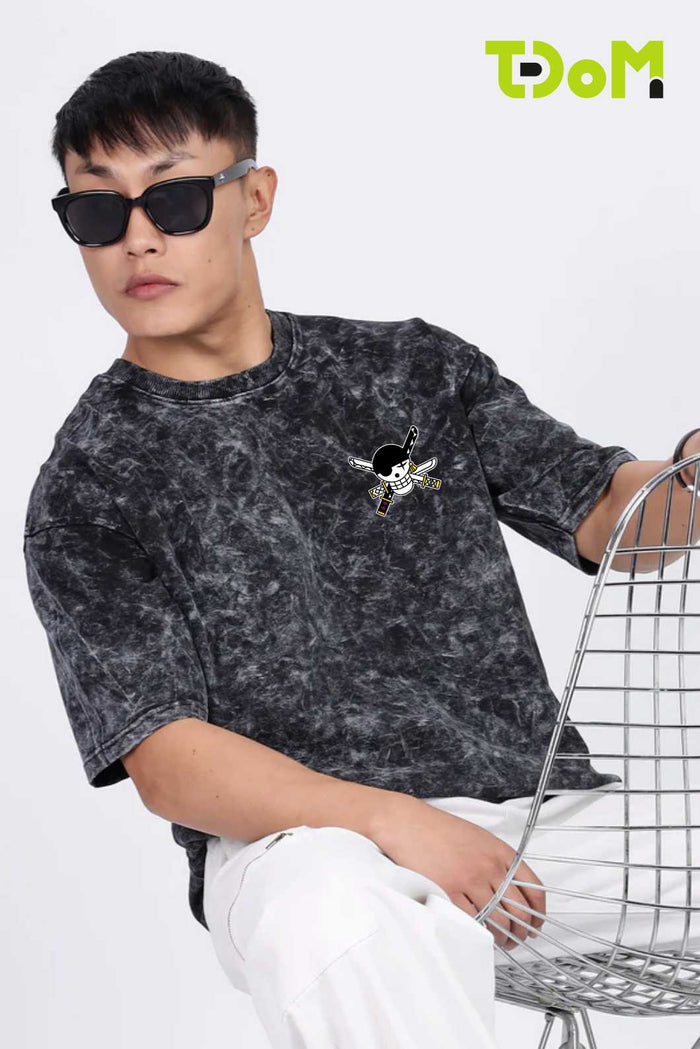 Shadow Drift Acid Wash Tee