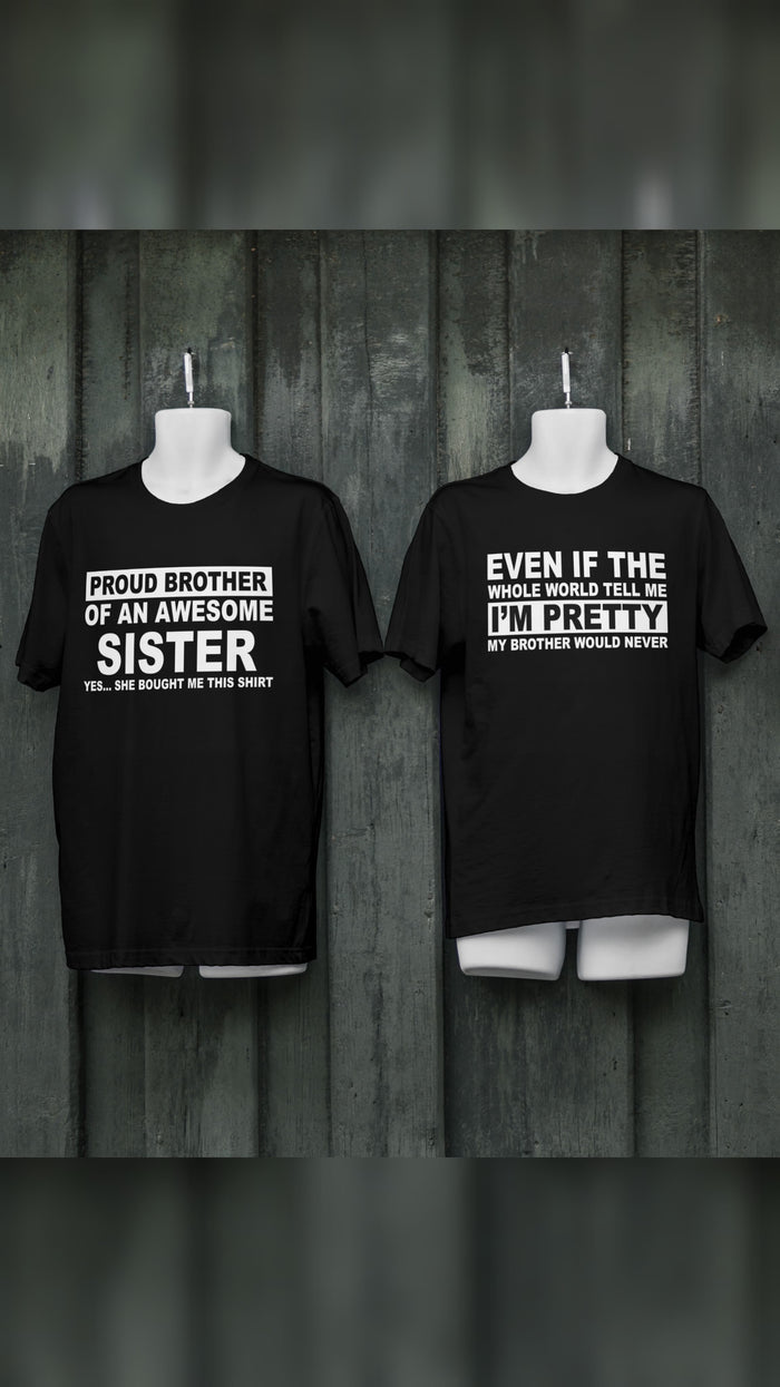 Sibling Banter T-shirts
