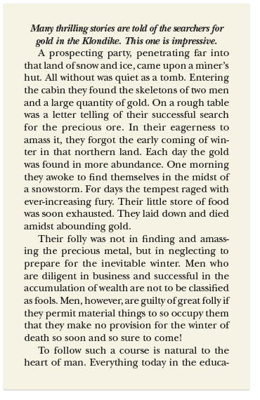 Skeletons and Gold (KJV)