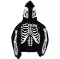 Skull Painted Streetwear Thin Jacket