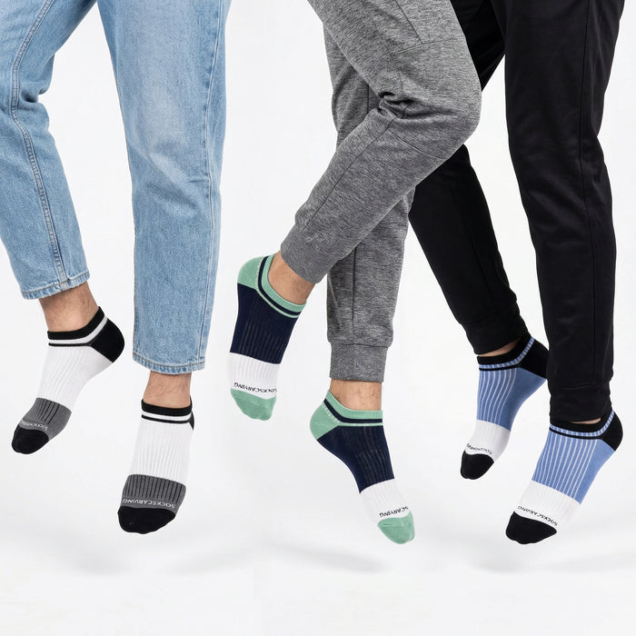 avik edition low cut ankle cotton socks13-Sockscarving® Avik Edition-