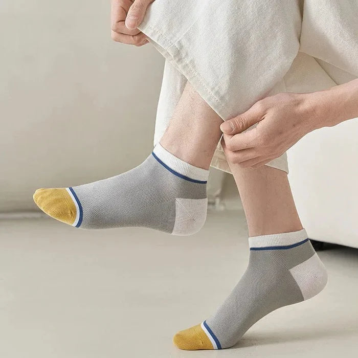 Chrome Edition Low Cut Ankle Cotton Socks-Sockscarving® Chrome Edition Socks-