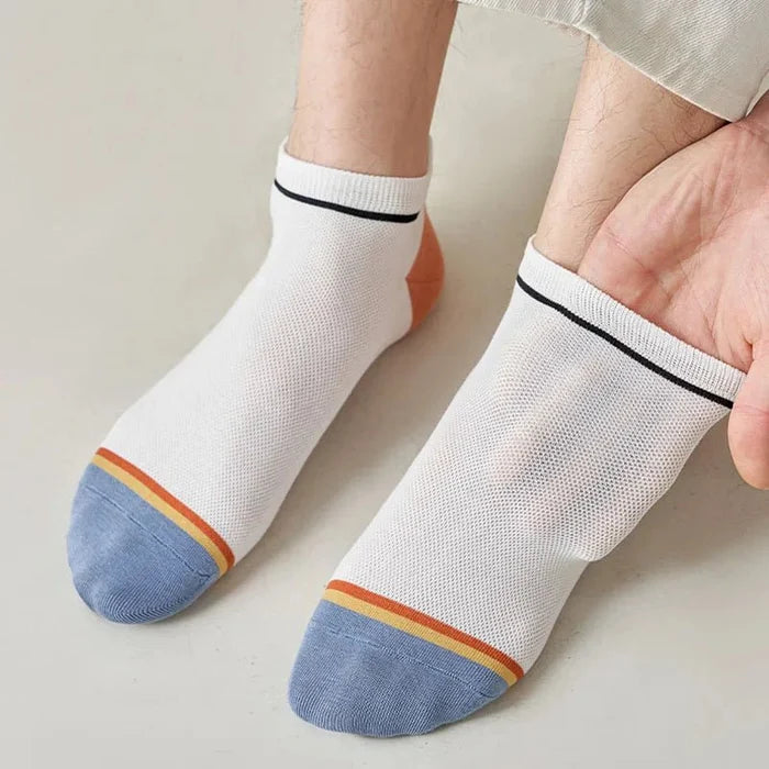 Chrome Edition Low Cut Ankle Cotton Socks-Sockscarving® Chrome Edition Socks-