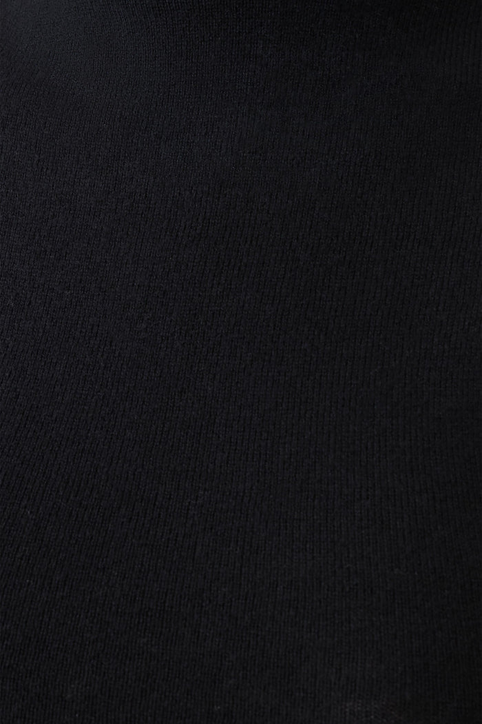 Sonny Short Sleeve Knit Top - Black