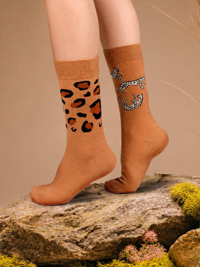 Spots & Sprints Socks- Safari Edition