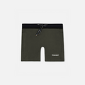 Stamina™ 5" Women's Compression Shorts - Dark Fatigue