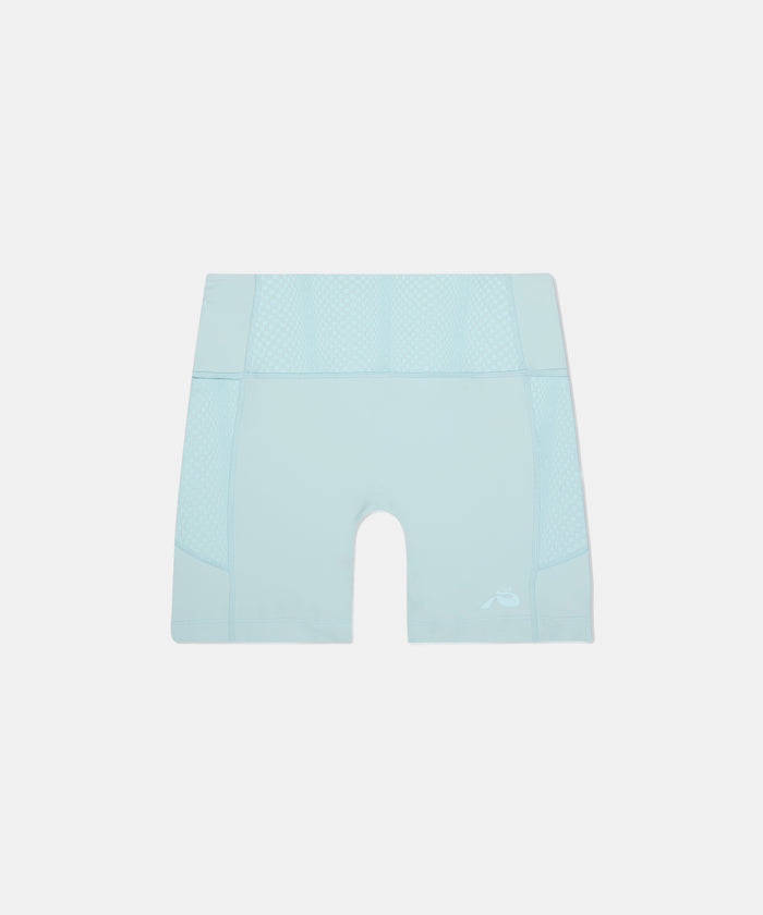 Stamina™ High Waist 5" Compression - Minty Blue