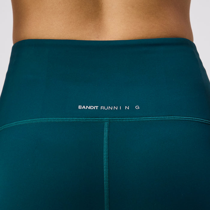 Stamina™ High Waist 5" Women's Compression Shorts - Pine