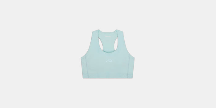 Stamina™ Scoop Neck Run Bra - Minty Blue