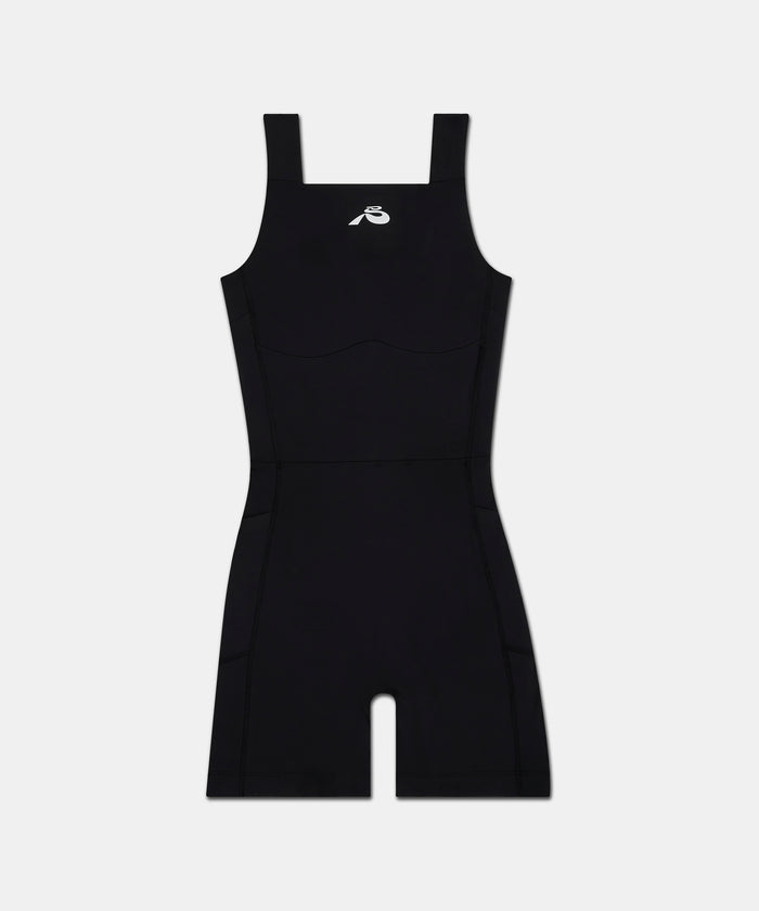 Stamina™ Square Neck One Piece - Black
