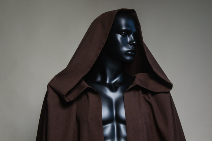 Star Saga Jedi Robe – Obi-Wan Kenobi Hooded Cosplay Cloak