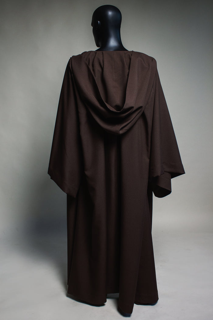 Star Saga Jedi Robe – Obi-Wan Kenobi Hooded Cosplay Cloak
