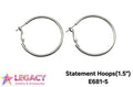 Statement Hoops(1.5") - E681-5