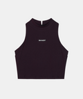 Striped Cadence™ Vaso Race Crop - Black / Fig