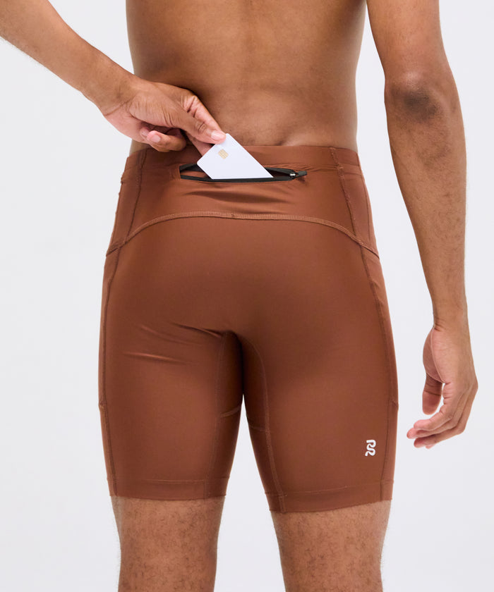Superbeam™ 7 Pocket Half Tights - Coffee Bean