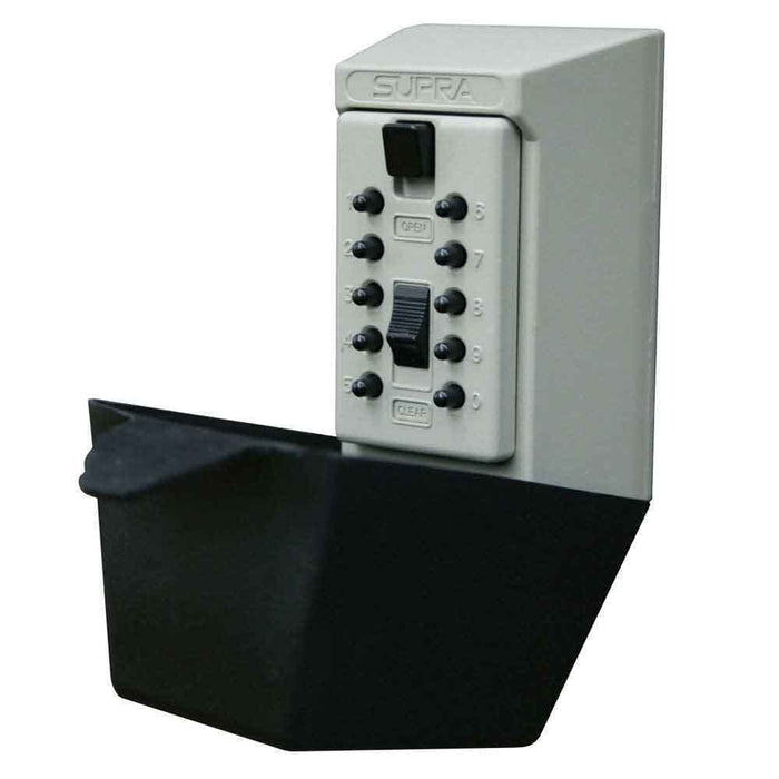 Alternative view of Supra Permanent KeySafe, showing different angle or usage.
