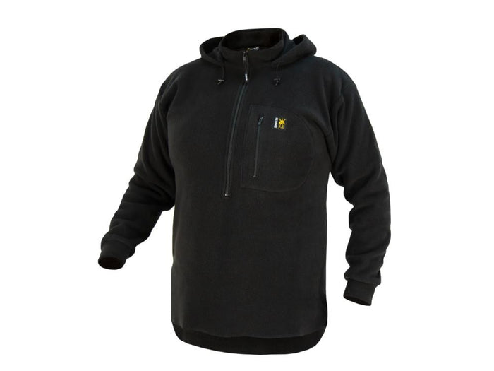 Swazi Mens The Hood 280gsm Fleece Hoodie | Black