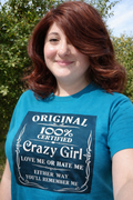 T Shirt Crazy Girl