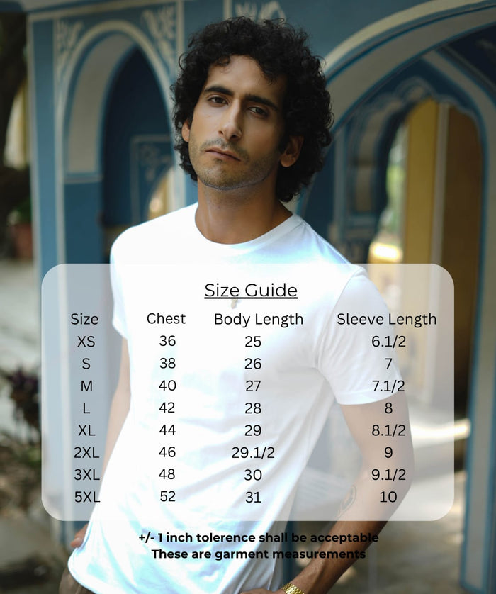 TDOM Premium PIMA White  Crew Neck T-Shirt