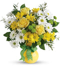 Teleflora Daisies And Dots Bouquet
