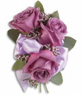 Teleflora Soft Lavender Corsage