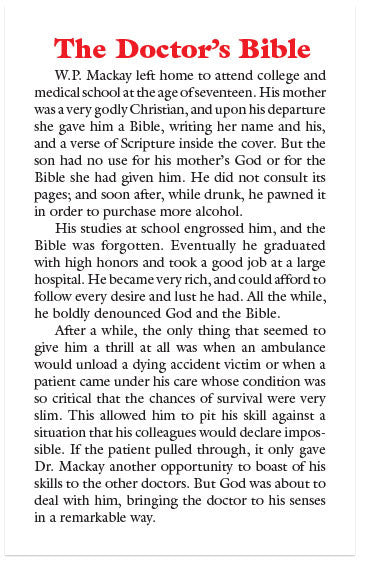 The Doctor's Bible (KJV)