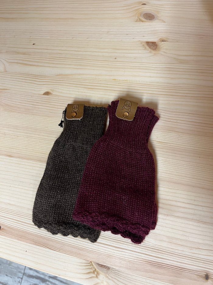The Heritage Mittens (With mitten flap) - 100% Baby Alpaca