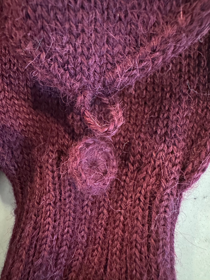 The Heritage Mittens (With mitten flap) - 100% Baby Alpaca