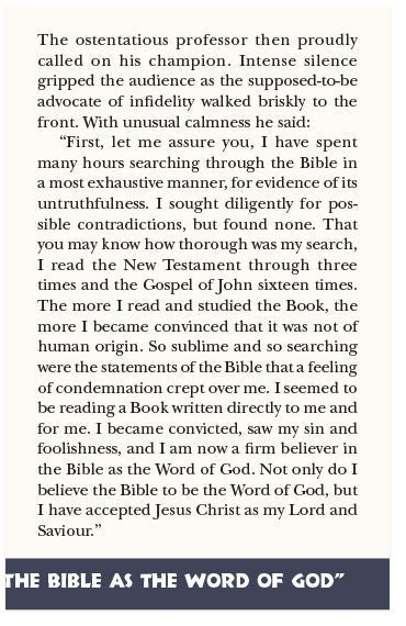 The Professor's Challenge (KJV)