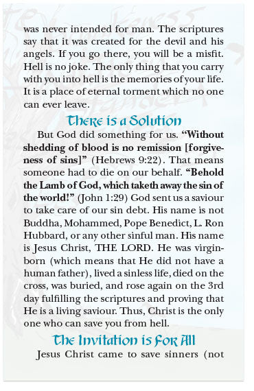 The Root of Man's Problem (KJV)