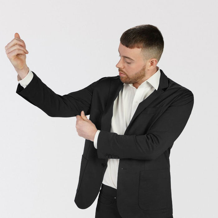 T.O Boy's Patch Pocket Performance  Blazer Jacket