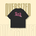Toxic Round Neck Oversized T-Shirt