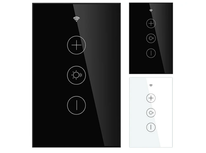 Smart light switch panels.