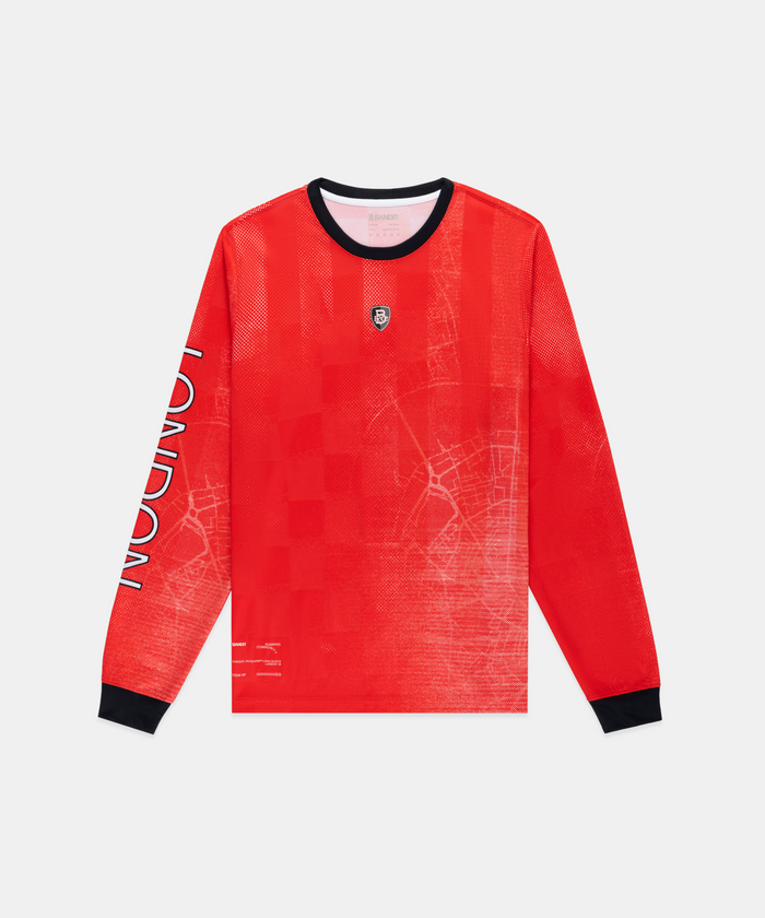 Unisex Bandit Cheque™ Home Long Sleeve Jersey - LDN ‘26