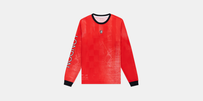 Unisex Bandit Cheque™ Home Long Sleeve Jersey - LDN ‘26