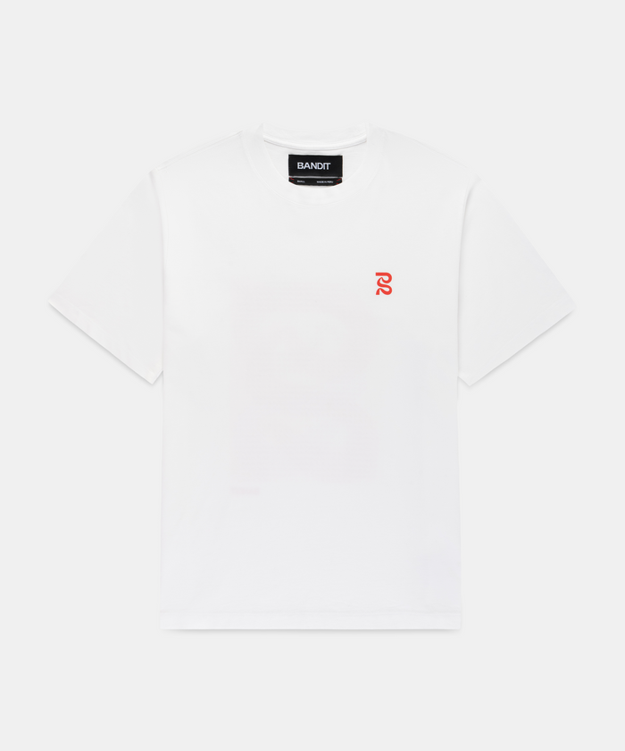 Unisex Cotton Tee - Karel Crosshatch Current