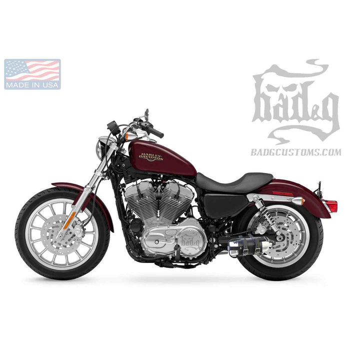 Add a piece of mind to your ride with the FB01 spare fuel gas bottle carrier. Hand crafted in USA with premium leather and top quality hardware. Durable and stylish, it's the perfect fit for your motorcycle.