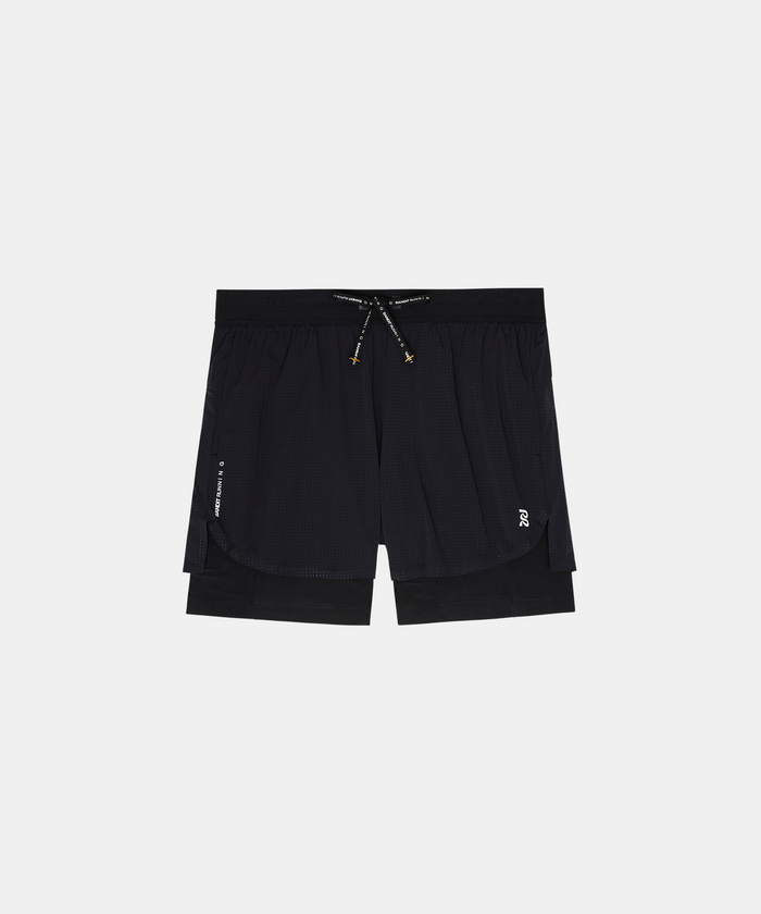 Vento™ 4" 2-in-1 Short, Men's - Black (1st Gen)